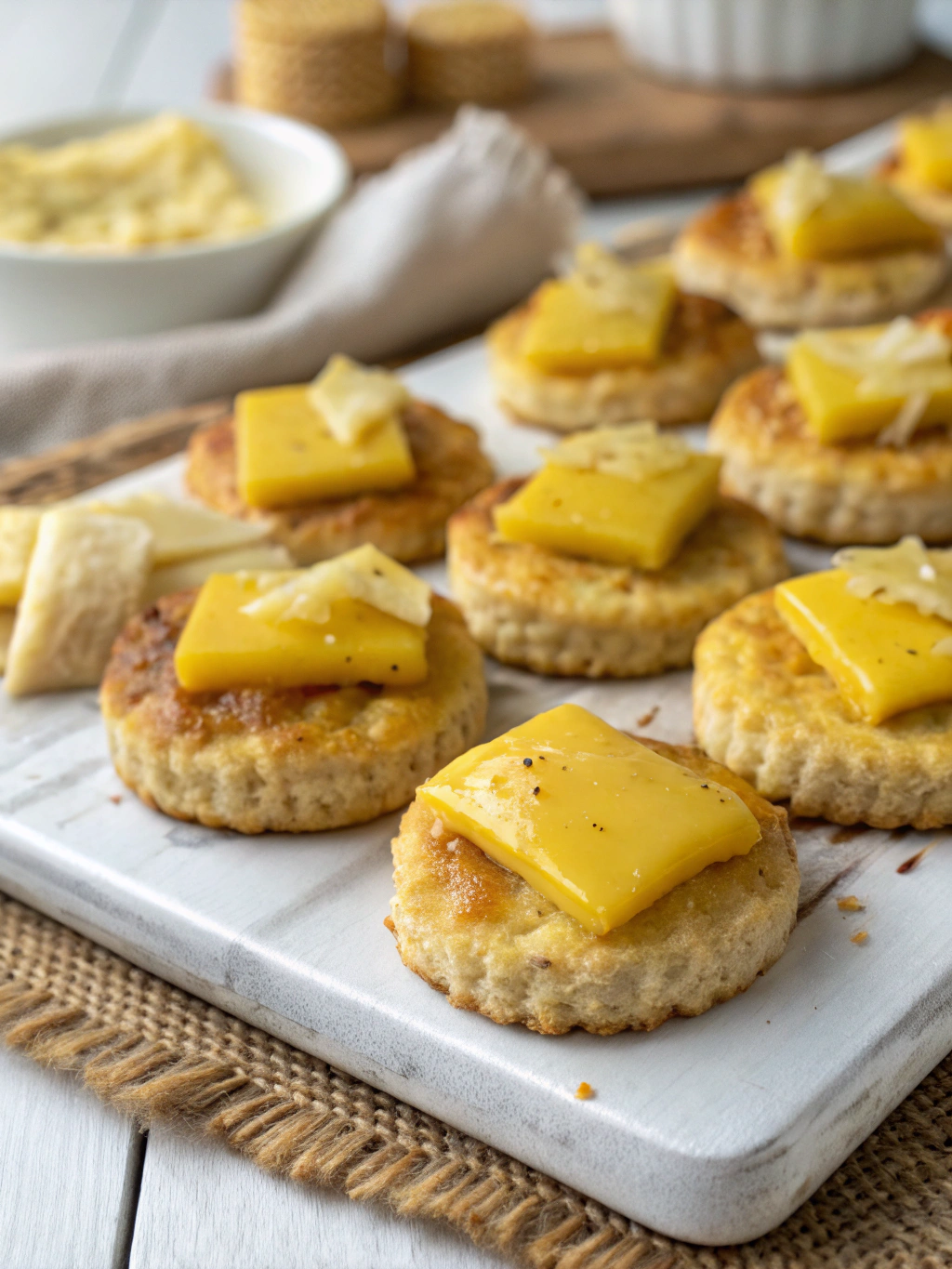 Biscuits Apéro à la Moutarde et au Comté