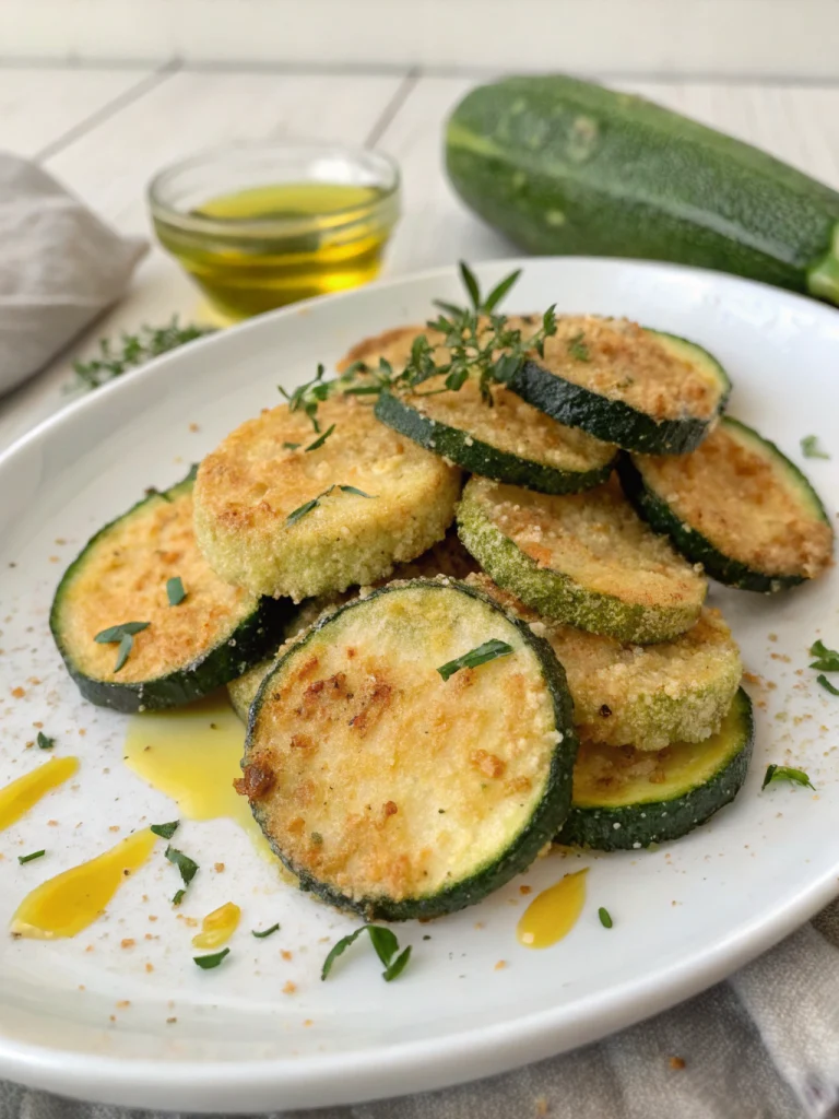 Courgettes Panées