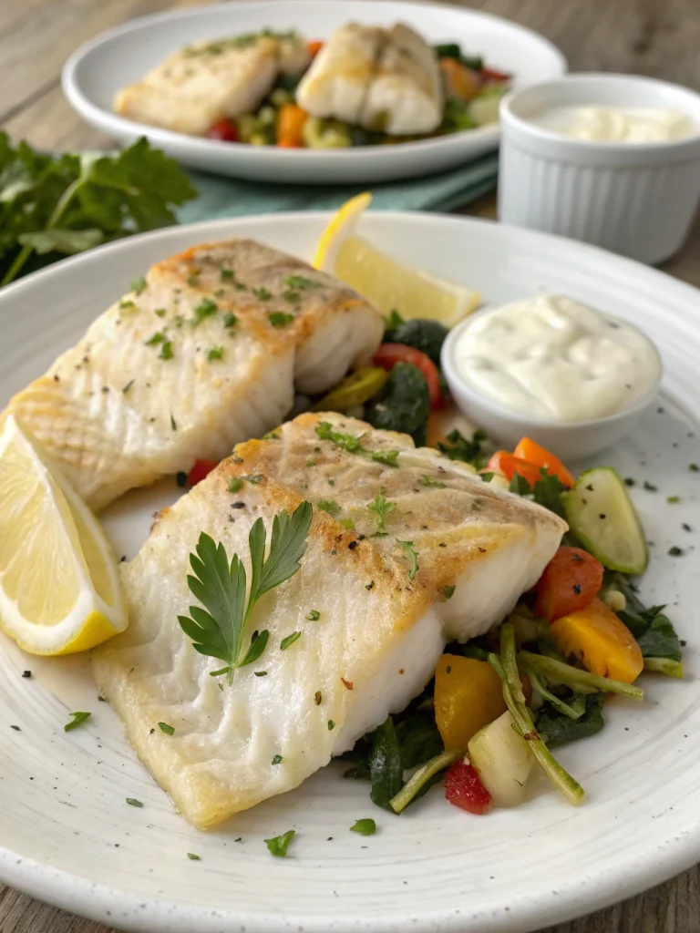 Filets de Cabillaud au Four