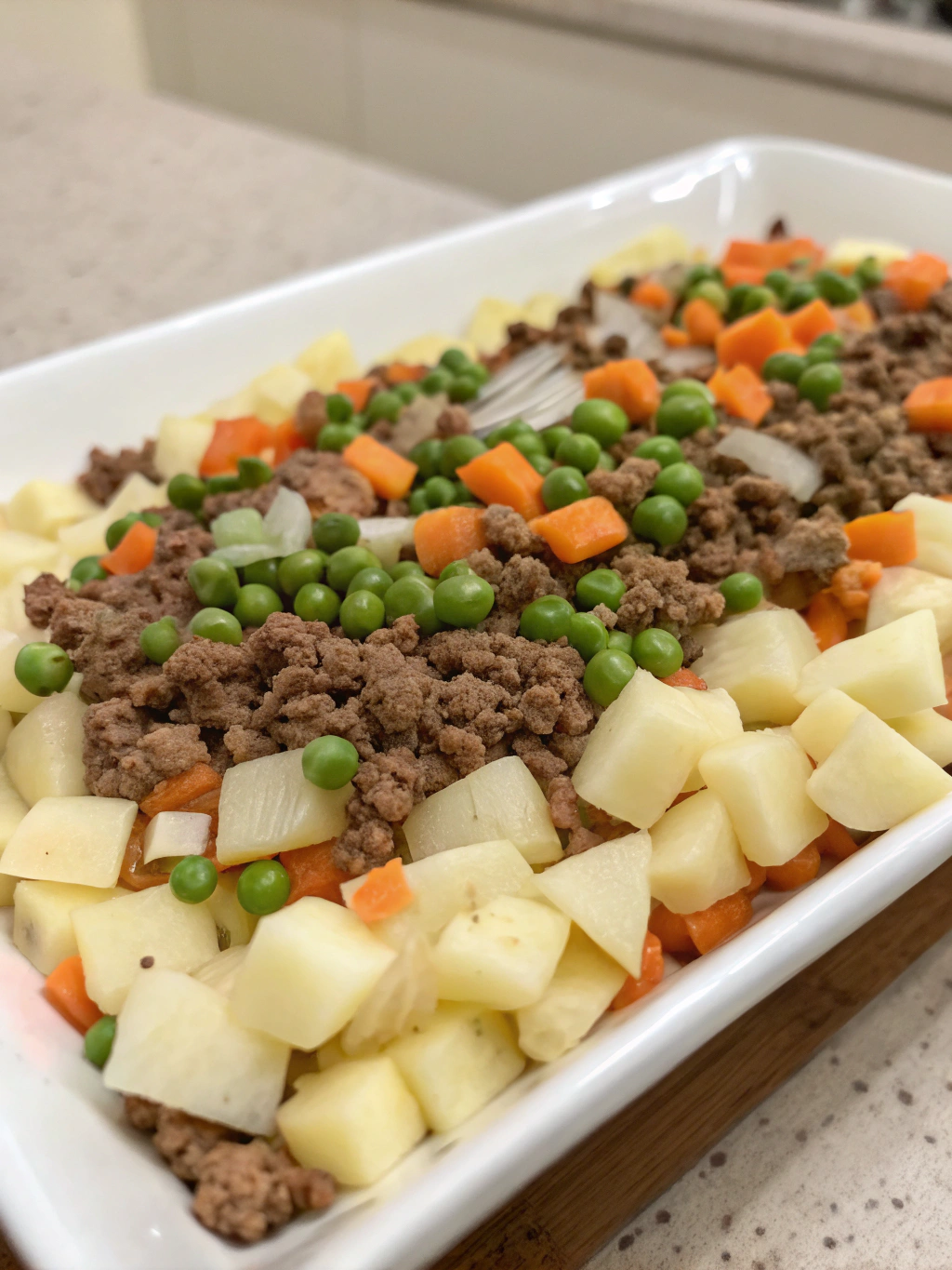 Ingrédients pour le Hachis Parmentier