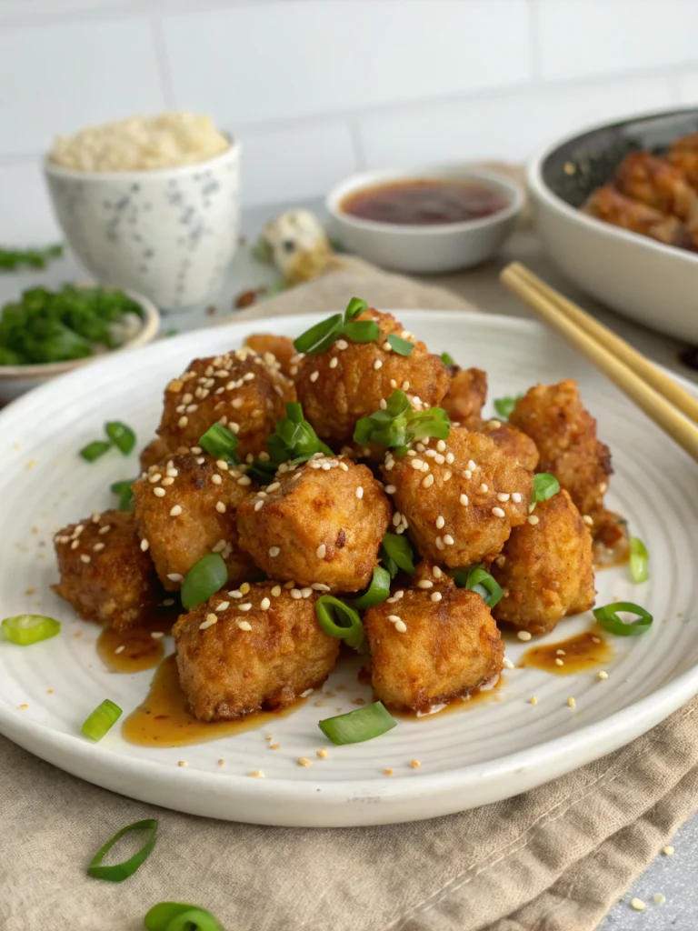 Honey Garlic Chicken Bites