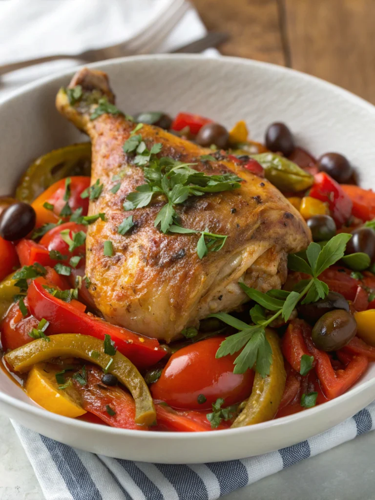 Poulet Basquaise
