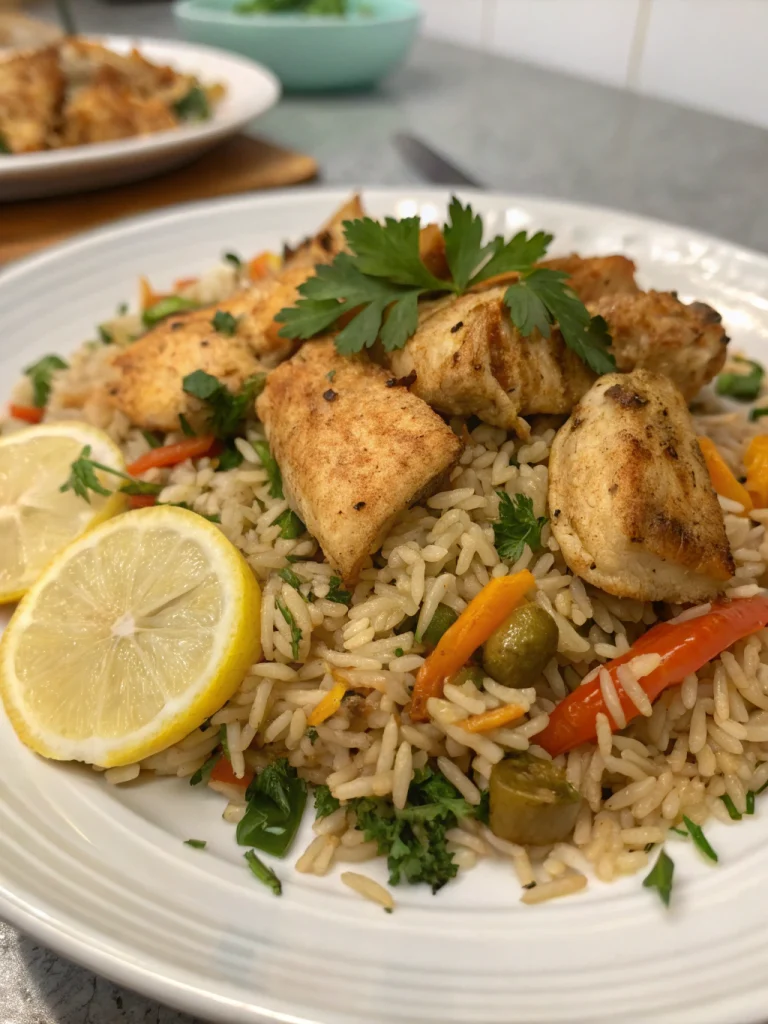 Riz Sauté au Poulet