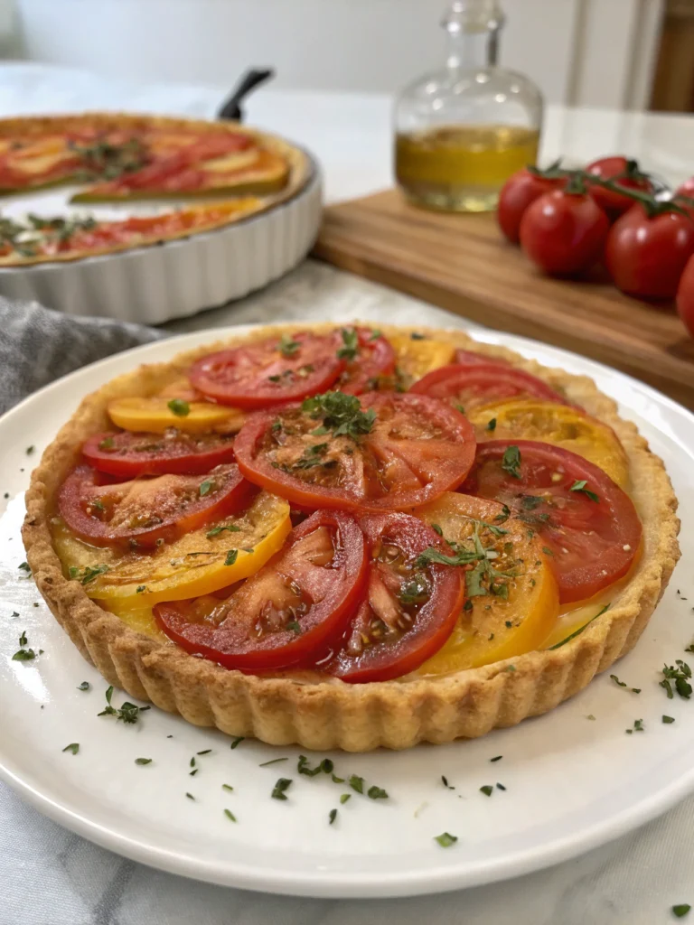 Tarte Fine aux Tomates