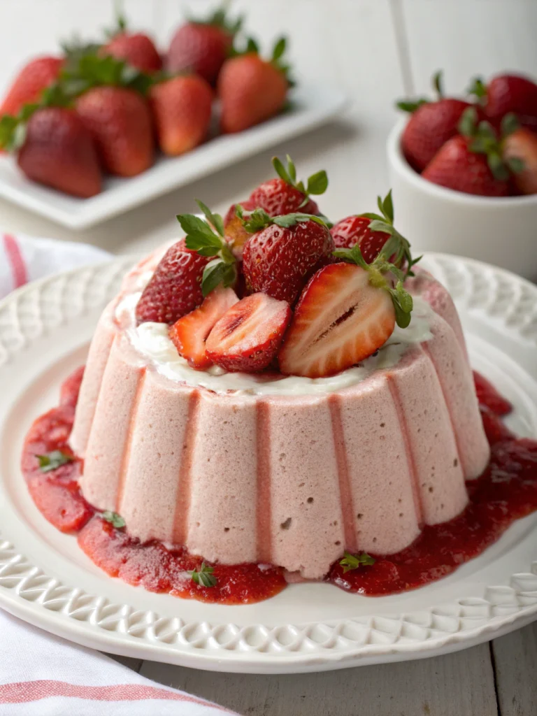 charlotte aux fraises