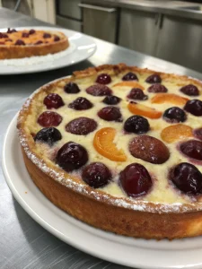 clafoutis aux abricots