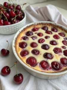 clafoutis aux cerises