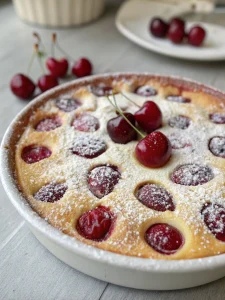 clafoutis cerises