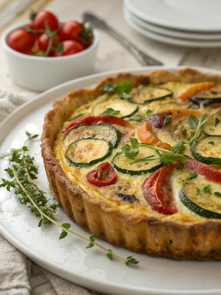clafoutis salé légumes
