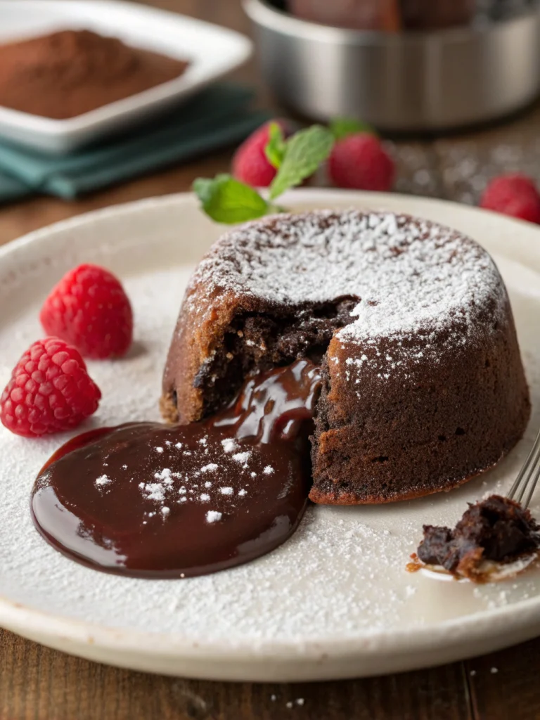 gateau au chocolat fondant