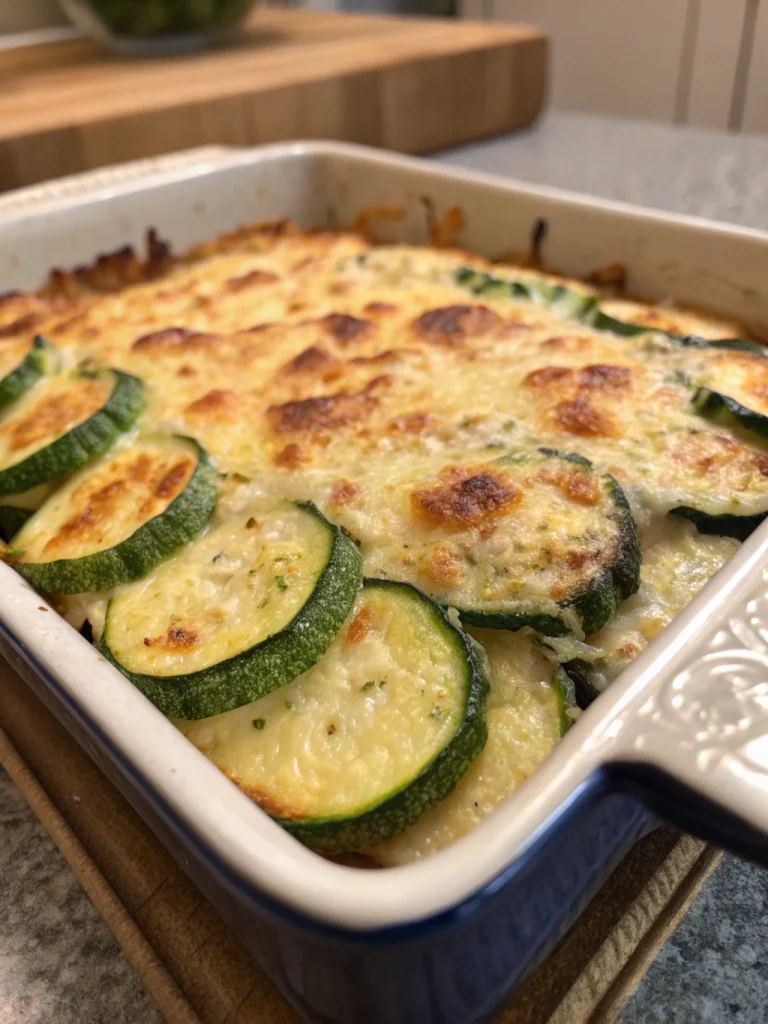 gratin courgette