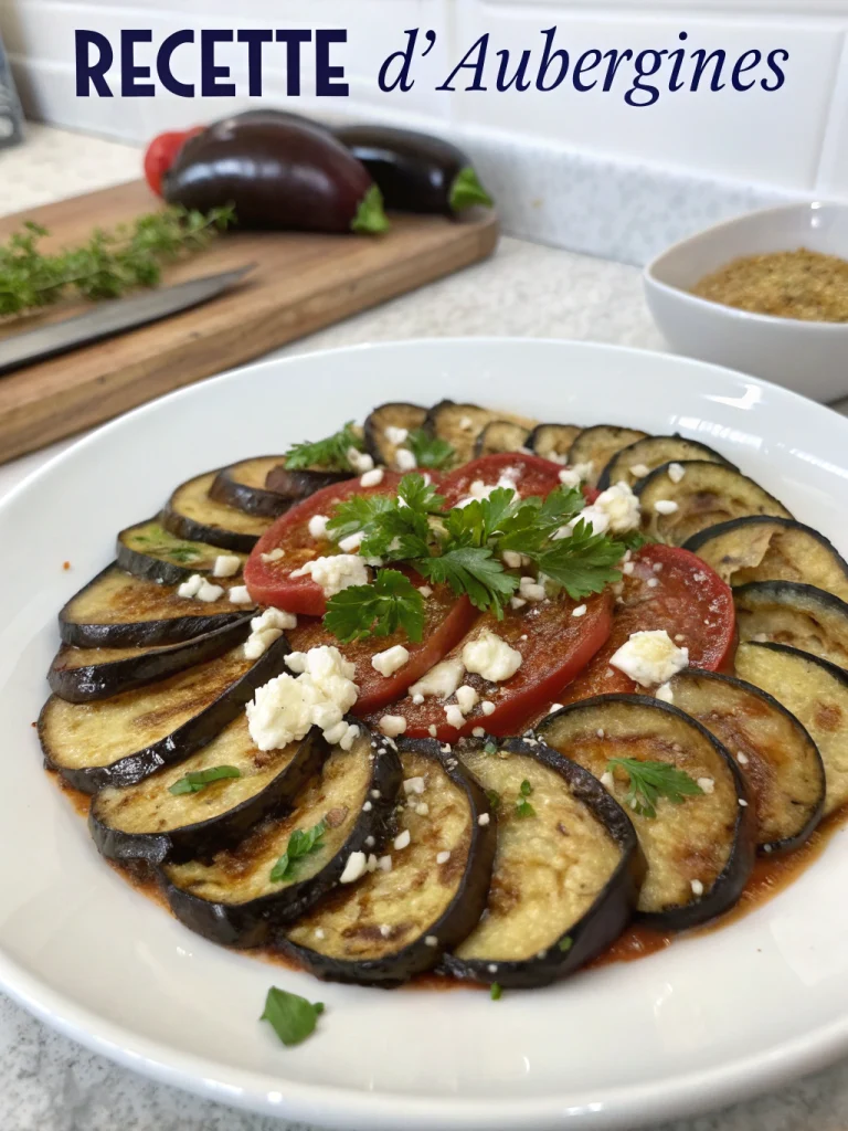 recette aubergines