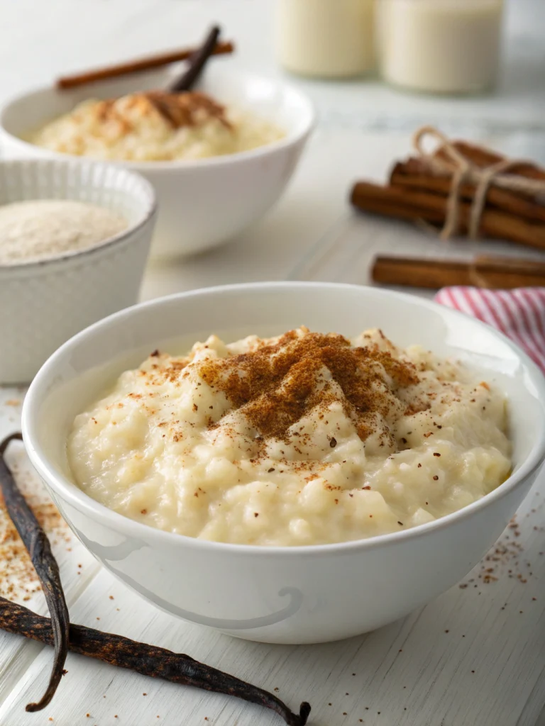 riz au lait a la vanille