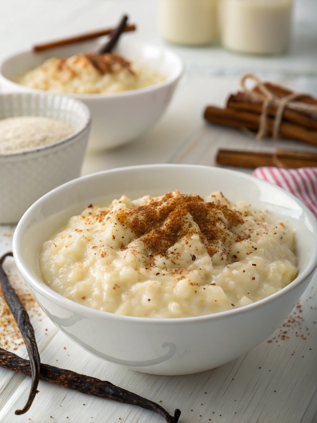 riz au lait à la vanille