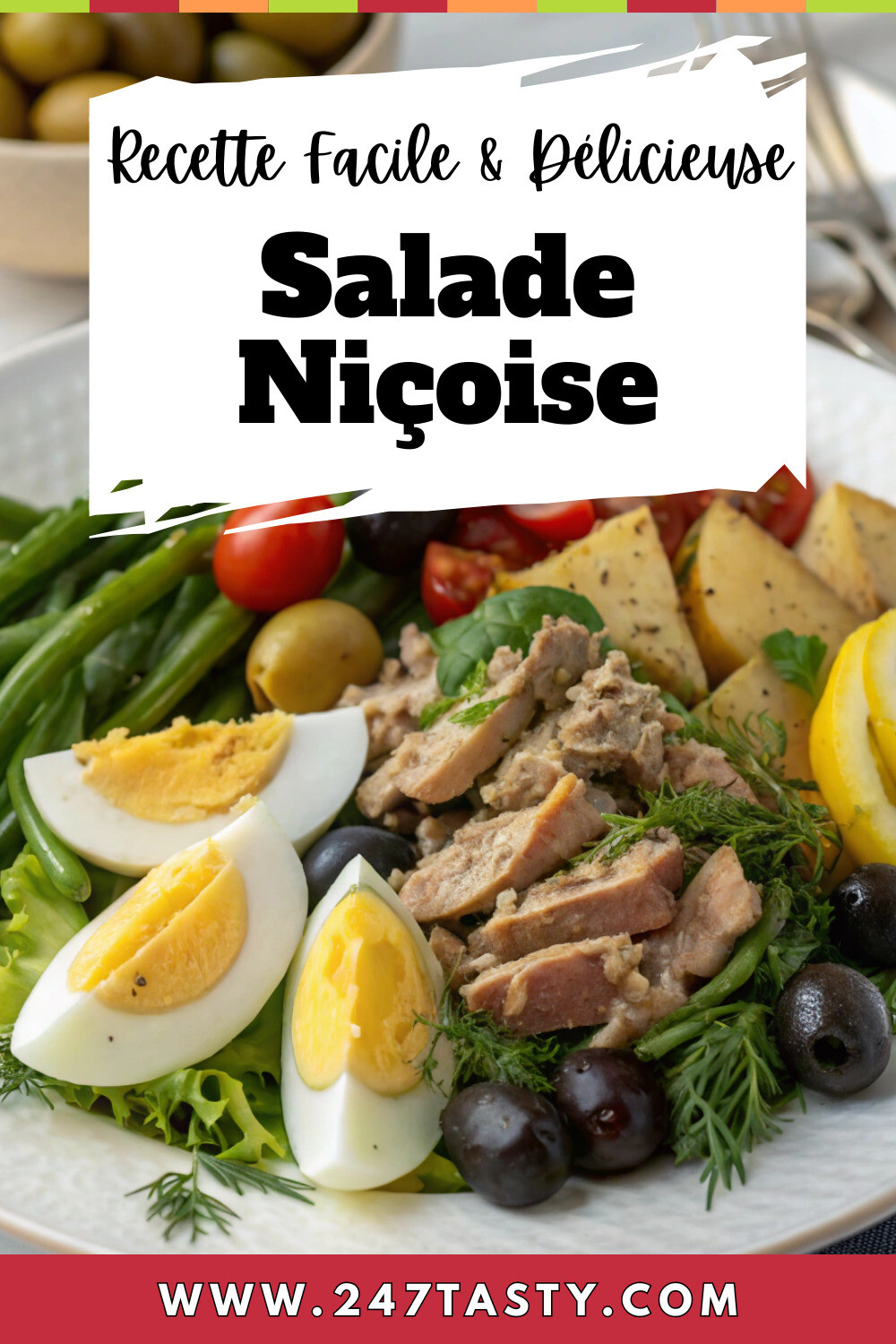 Salade Niçoise Pinterest