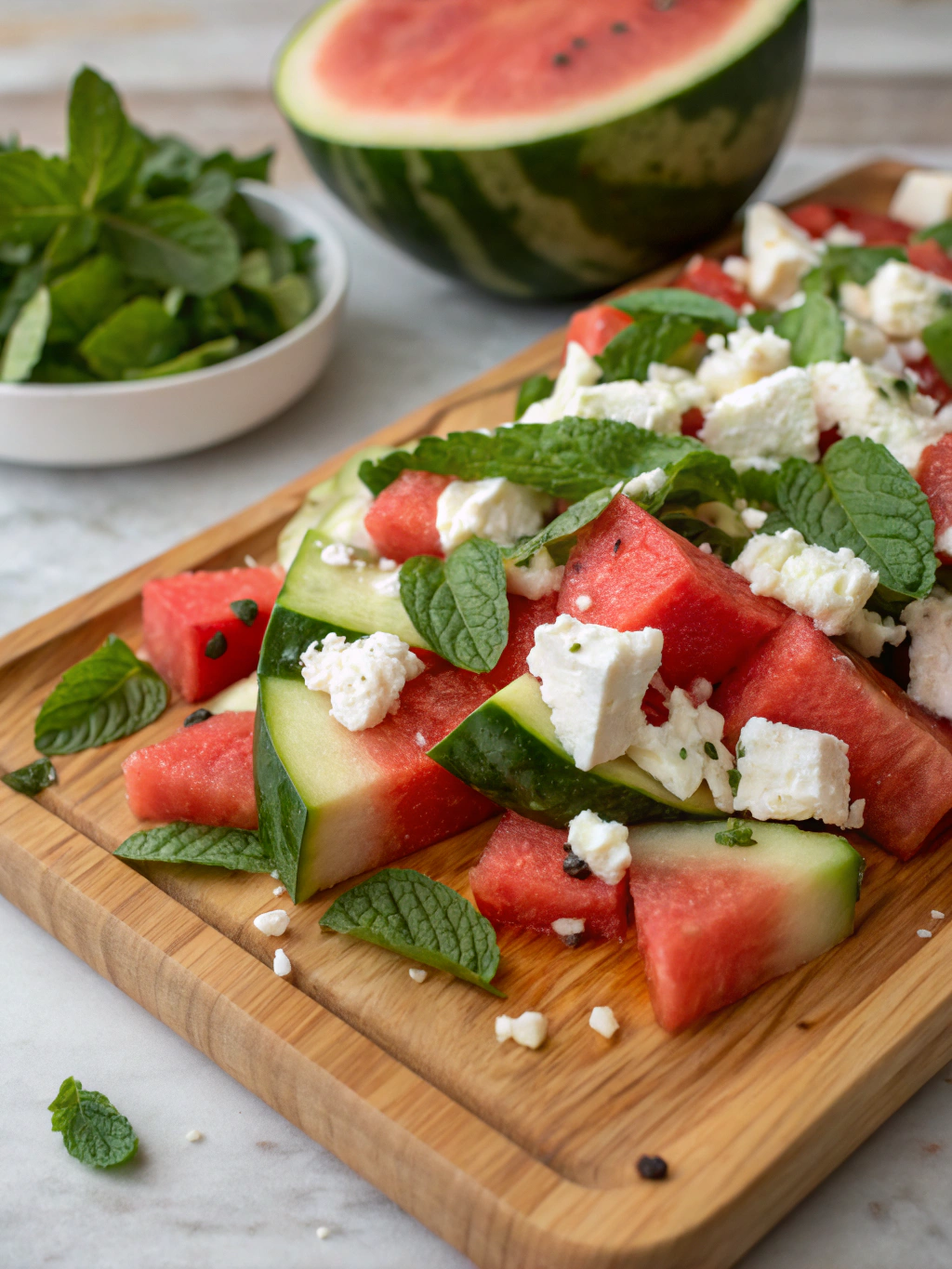 Ingrédients pour la salade