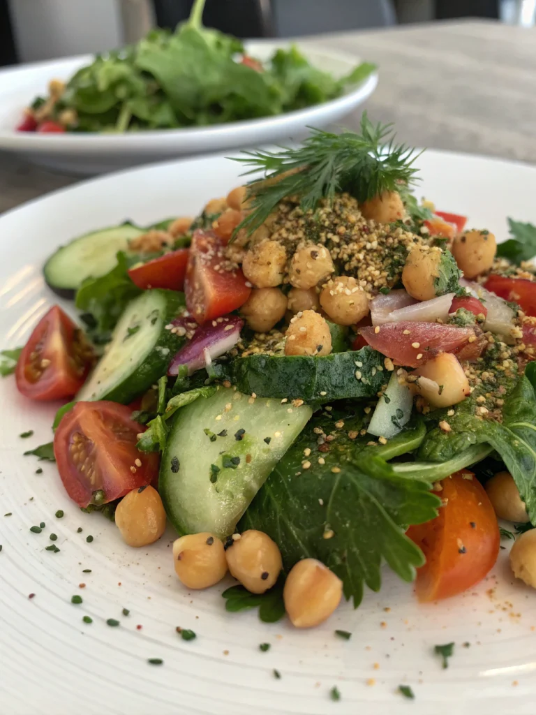 salade pois chiches