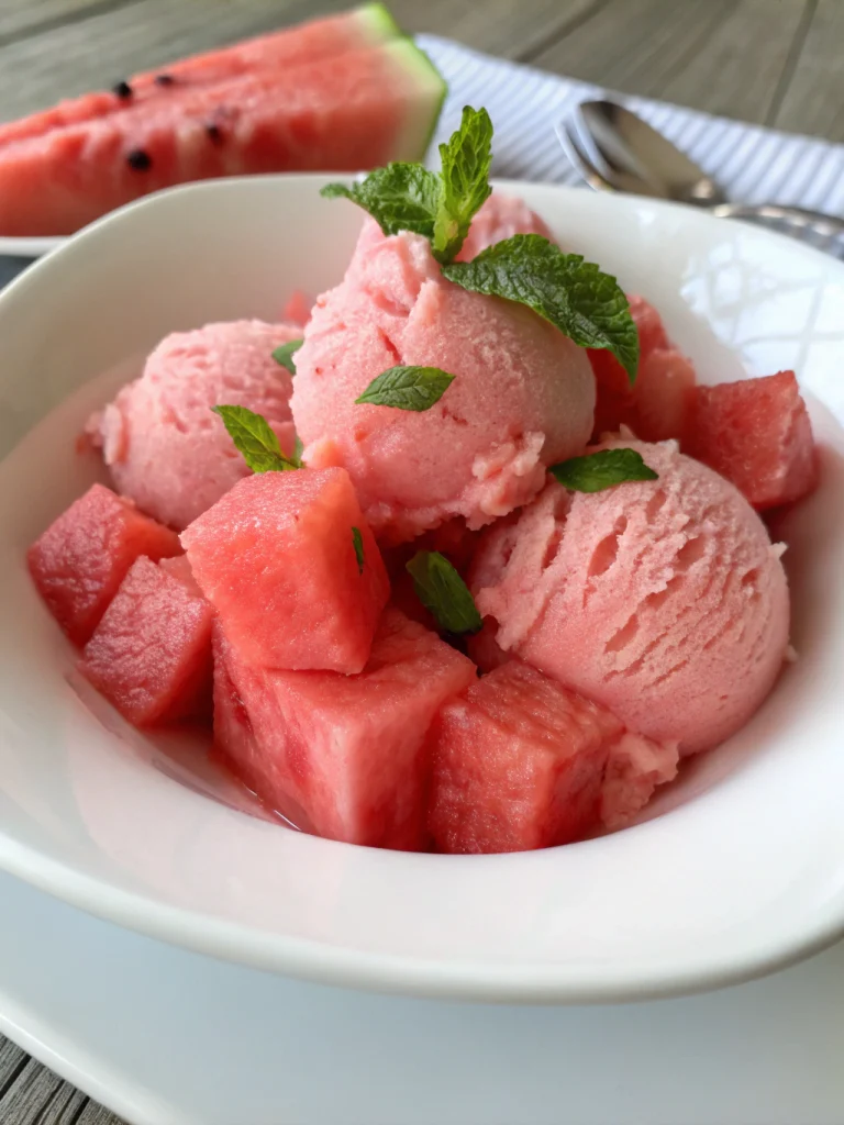 sorbet pastèque