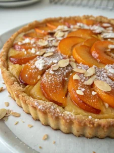 tarte abricot amande