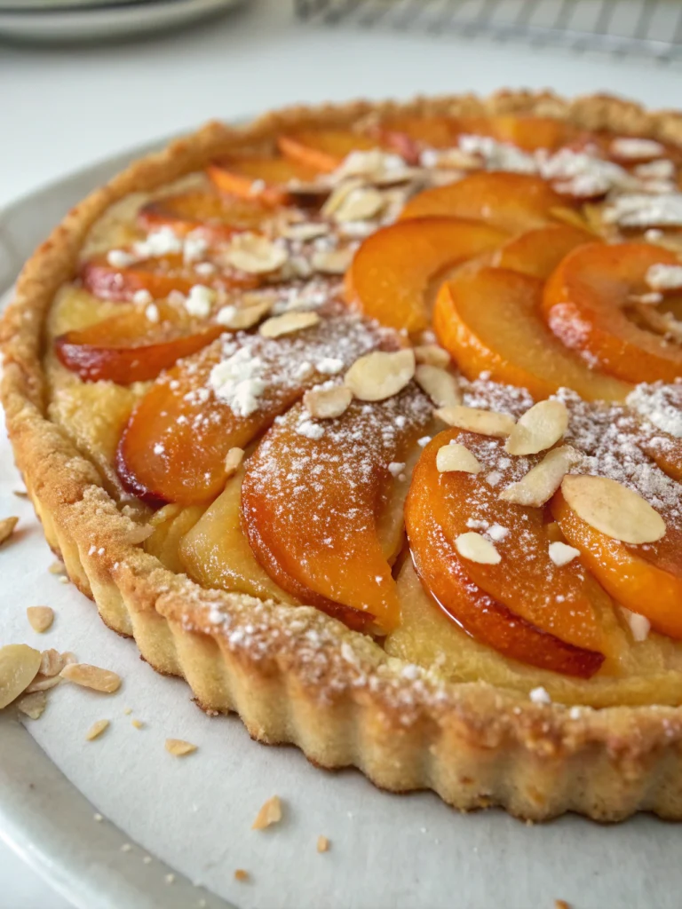 tarte abricot amande