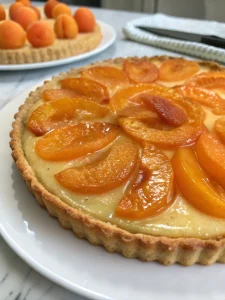 tarte aux abricots