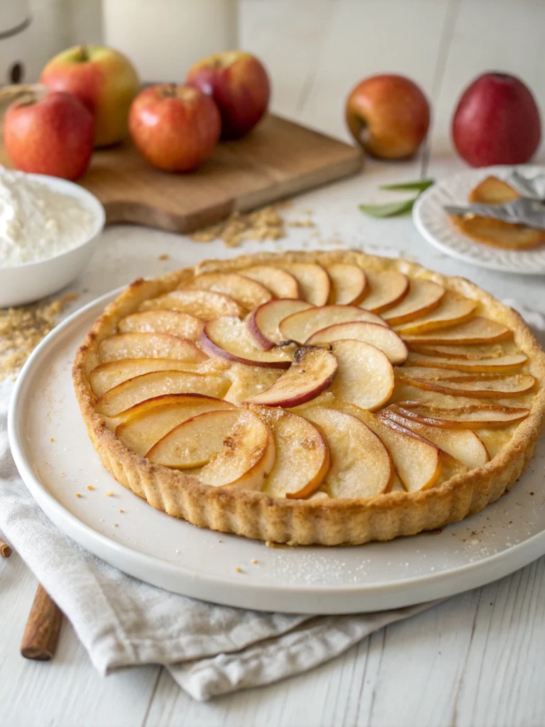 tarte fine aux pommes facile
