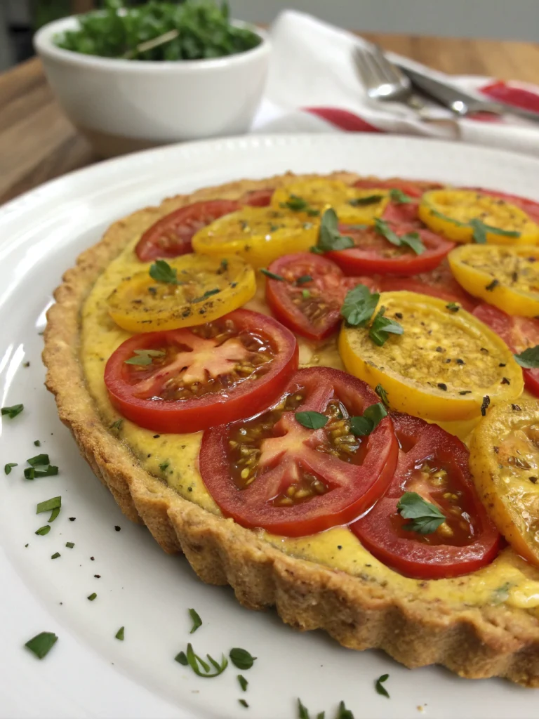 tarte tomates moutarde