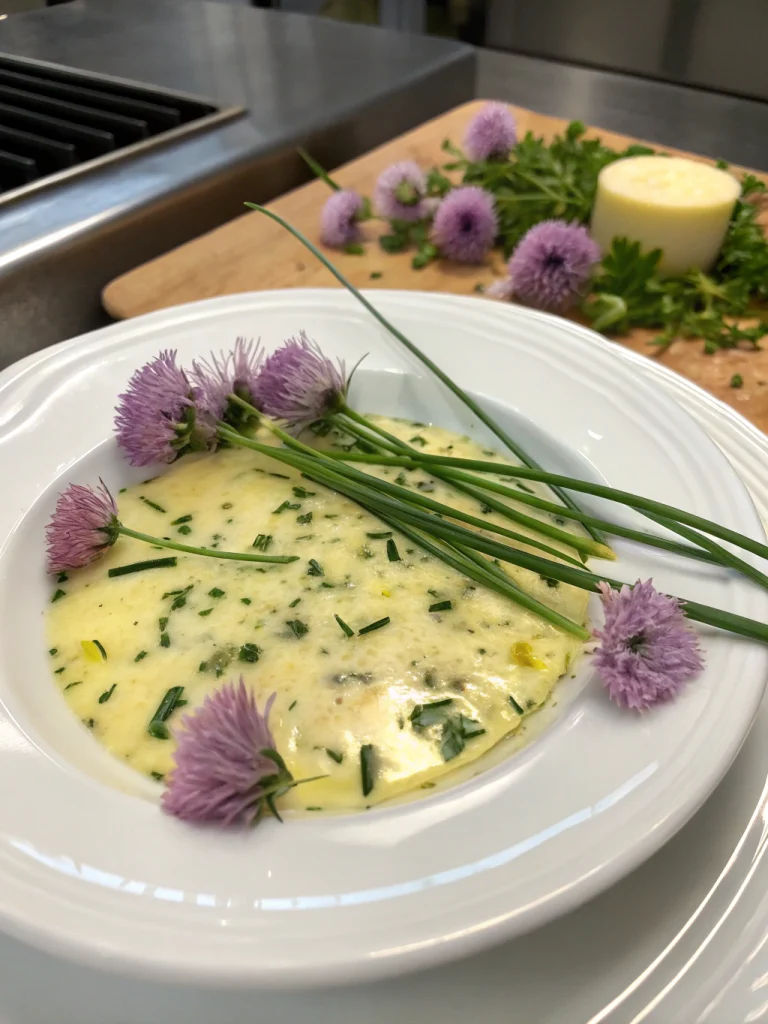 Beurre aux fleurs de ciboulette