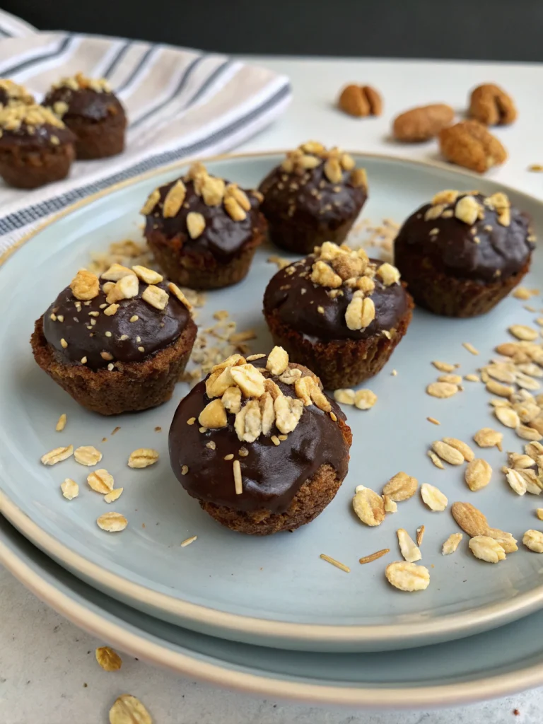 Bouchées chocolat flocons d’avoine