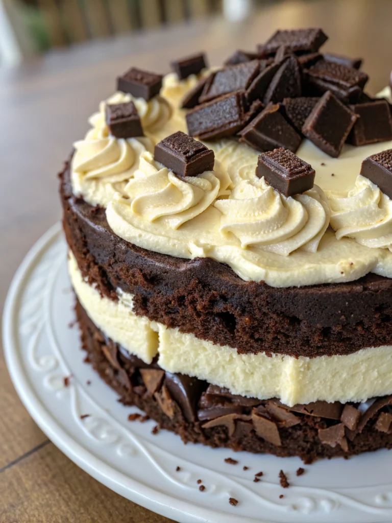 Cake mascarpone et chocolat