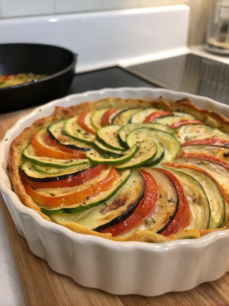 Clafoutis salé aux légumes