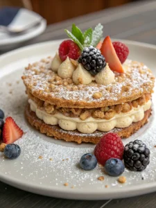 Dacquoise Pralinée Croustillante