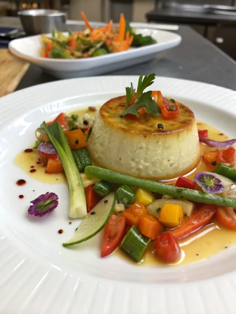 Flan léger aux légumes