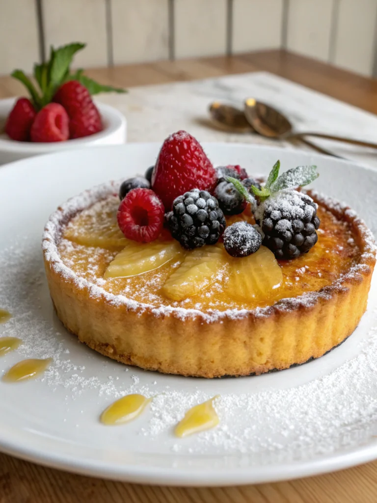 Frangipane au Rhum