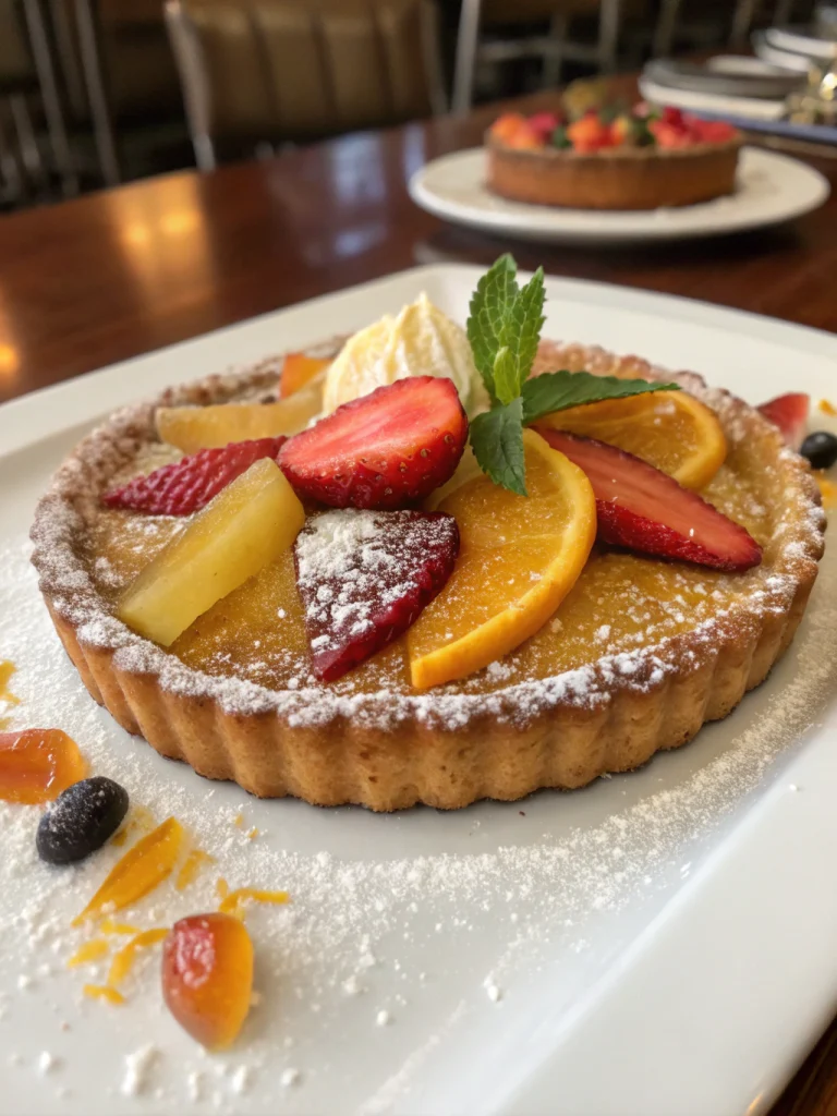 Frangipane au rhum