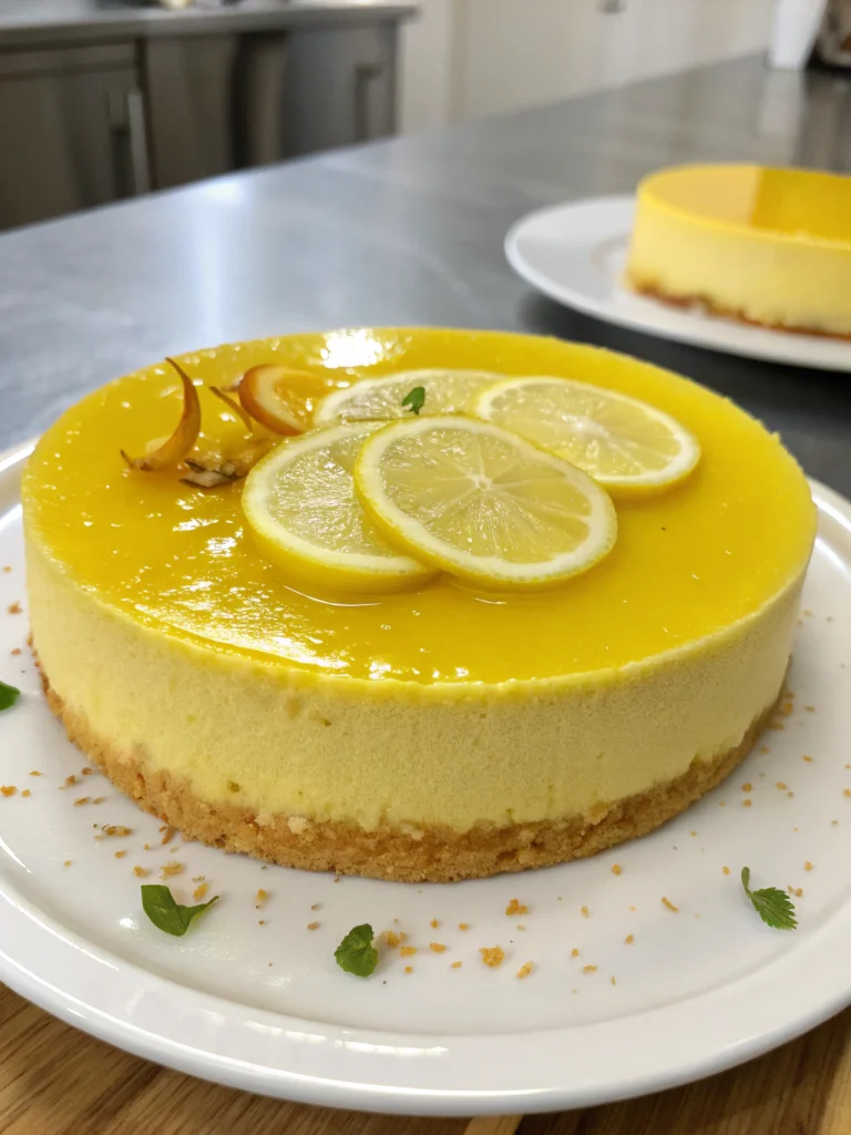 Gâteau 12 cuillères soupe citron