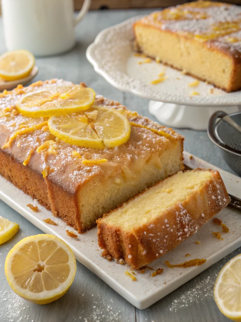 Gâteau au citron et lait concentré
