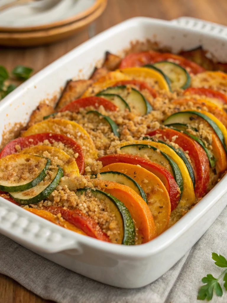 Gratin de légumes du soleil