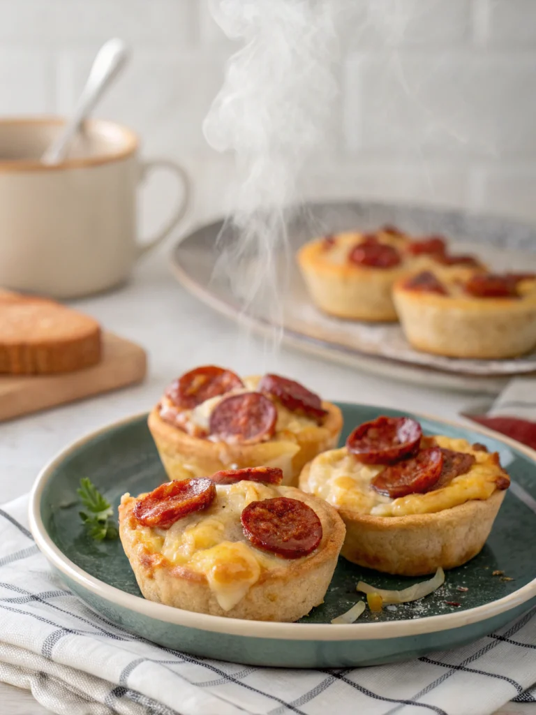 Muffins chorizo & emmental