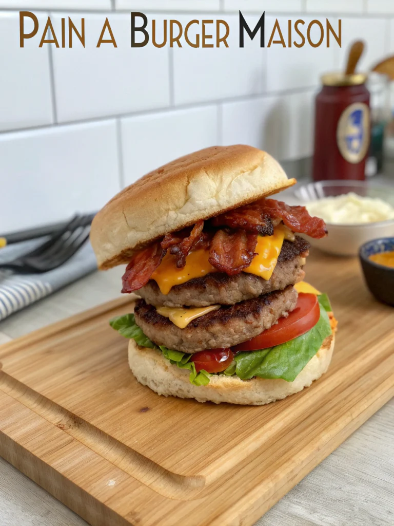 Pain à burger maison