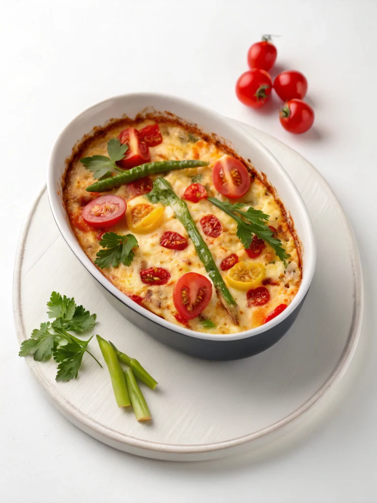 Poulet à l'Ail Crémeux avec Pâtes