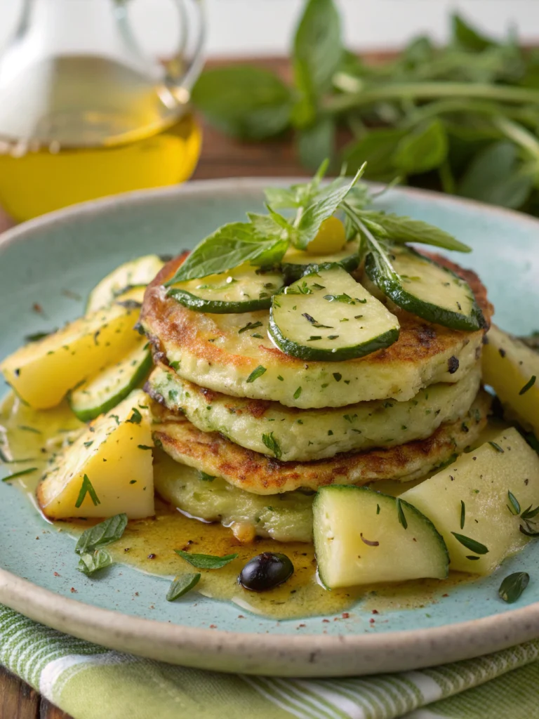 Röstis courgette & pomme de terre