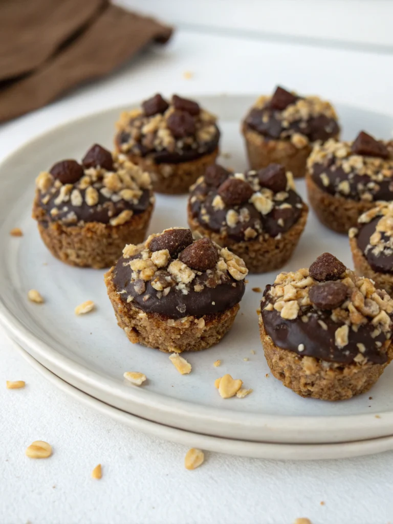Bouchées de chocolat aux flocons d'avoine