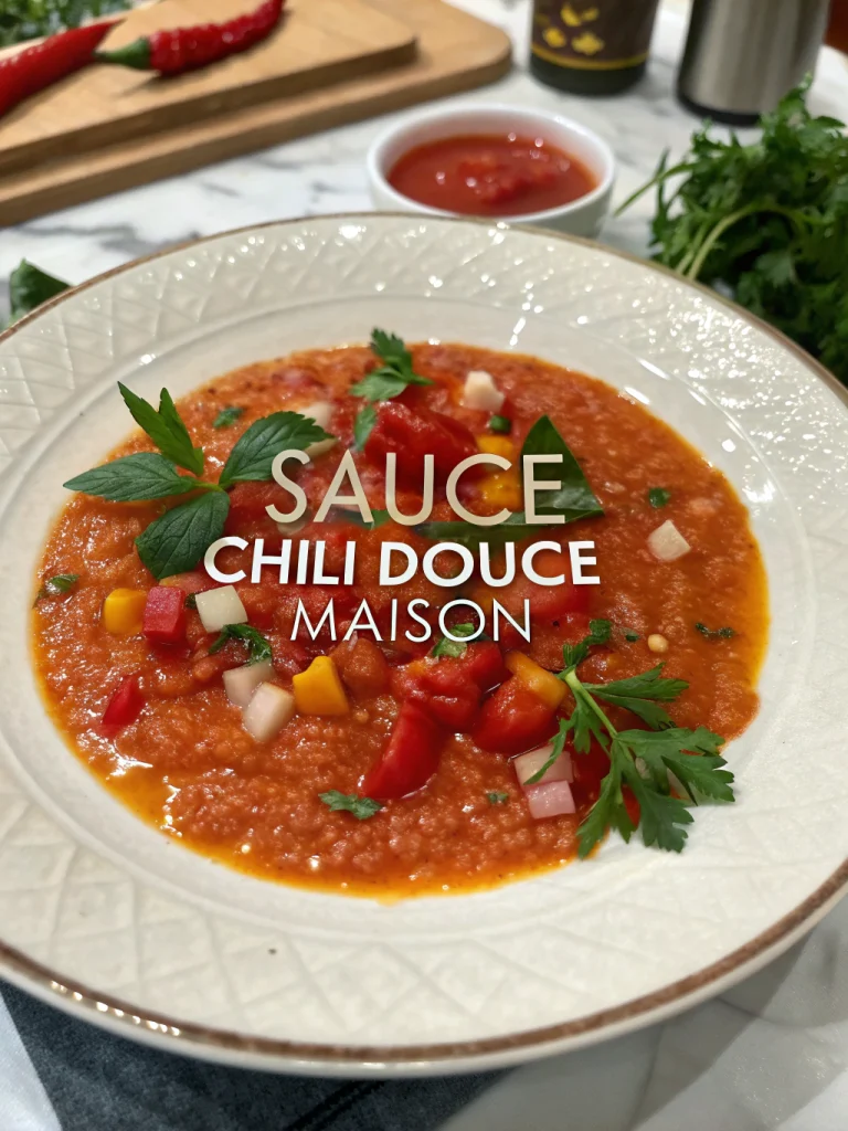 Sauce Chili Douce Maison