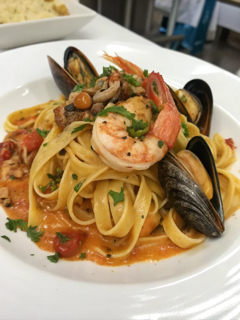 Tagliatelles aux Fruits de Mer