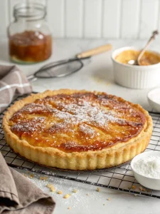 Tarte briochée au sucre