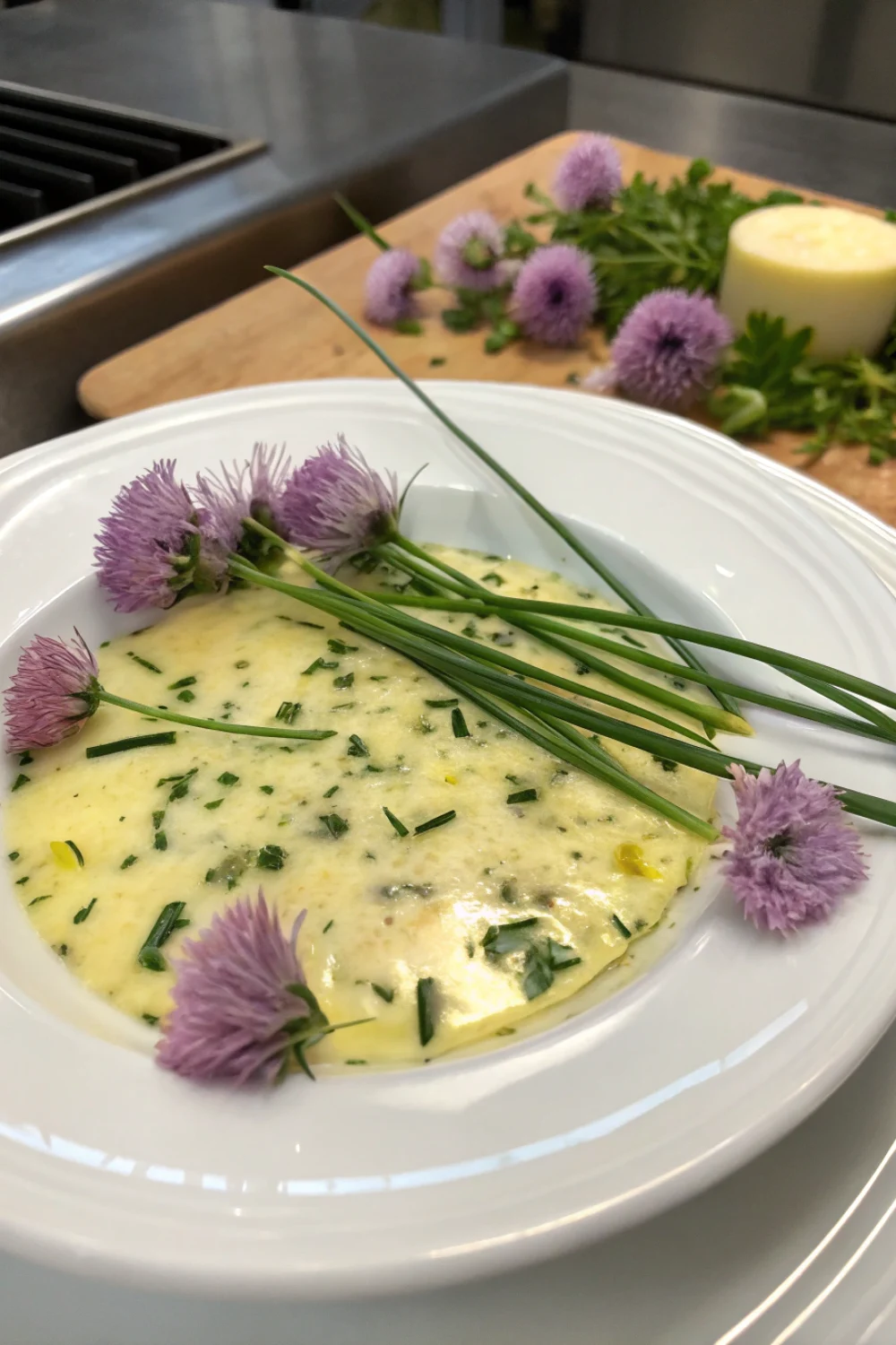Beurre aux fleurs de ciboulette