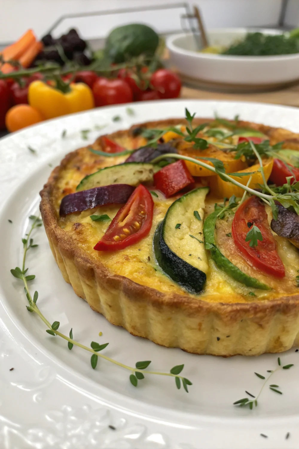 Clafoutis Gourmand aux Légumes