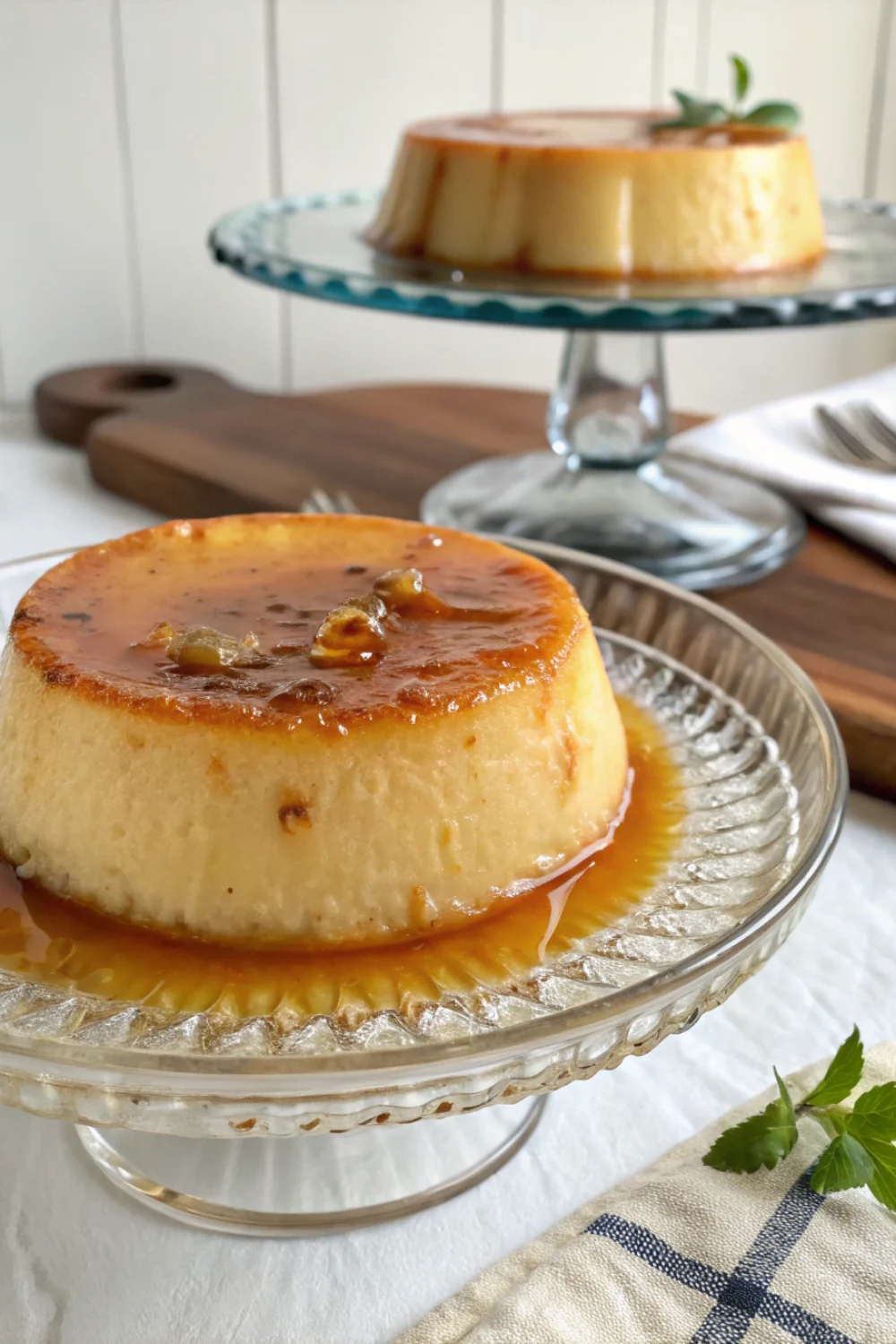 Flan au yaourt maison