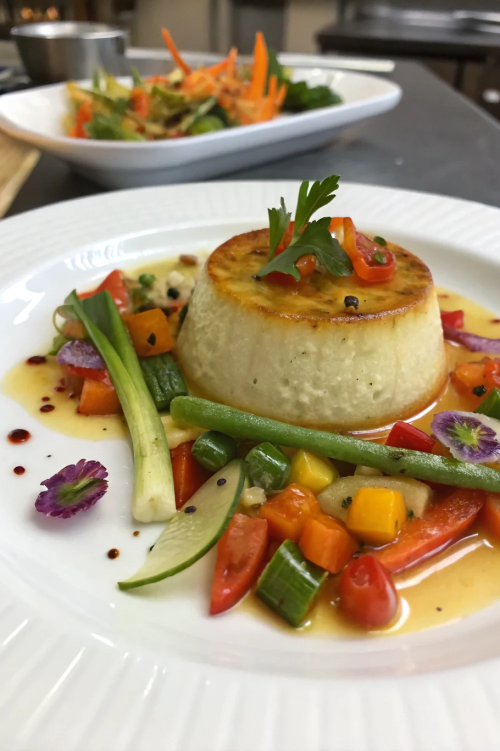 Flan léger aux légumes